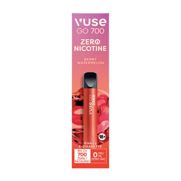 Vuse GO Berry Watermelon Zero NIcotine