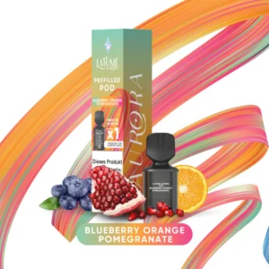 Aurora-Pod-Verpackung-Blueberry-Orange-Pomegranate