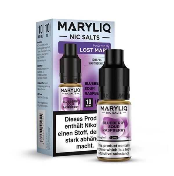 Maryliq Blueberry Sour Raspberry 10mg