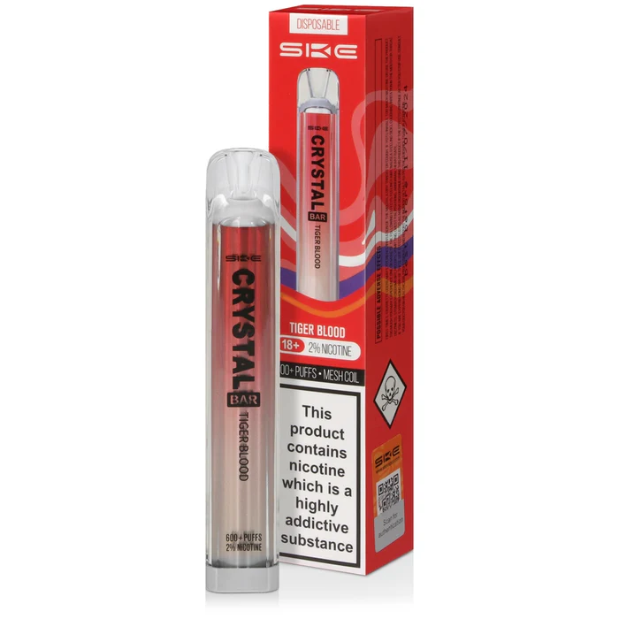 SKE Crystal Vape 20mg Tiger Blood