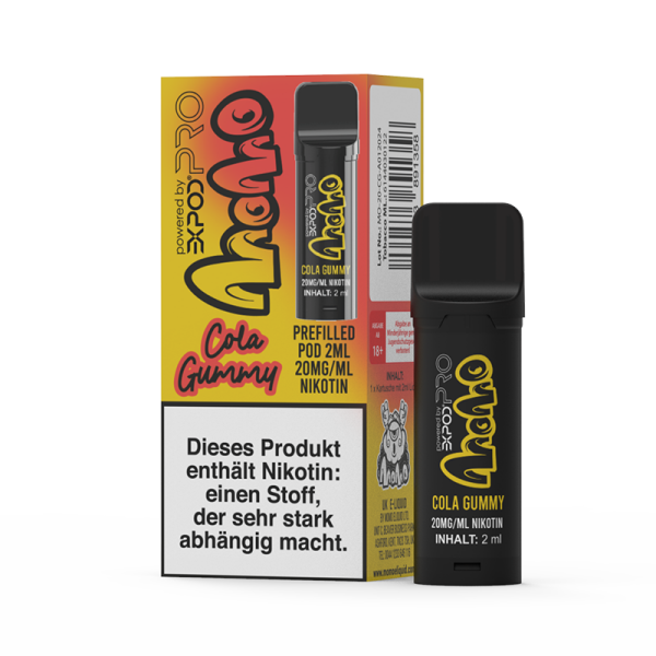Momo Liquid Pod 20mg Cola Gummy