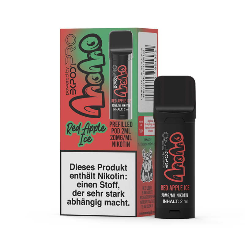 Momo Liquid Pod 20mg Red Apple Ice