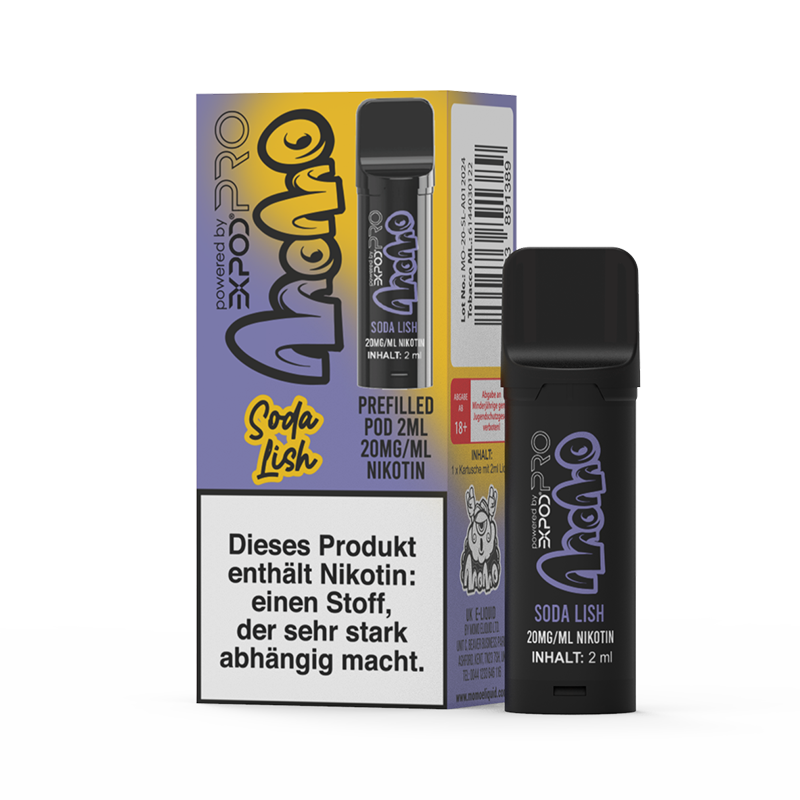 Momo Liquid Pod 20mg Soda Lish