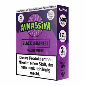 Al Massiva Pods Black Lebanese