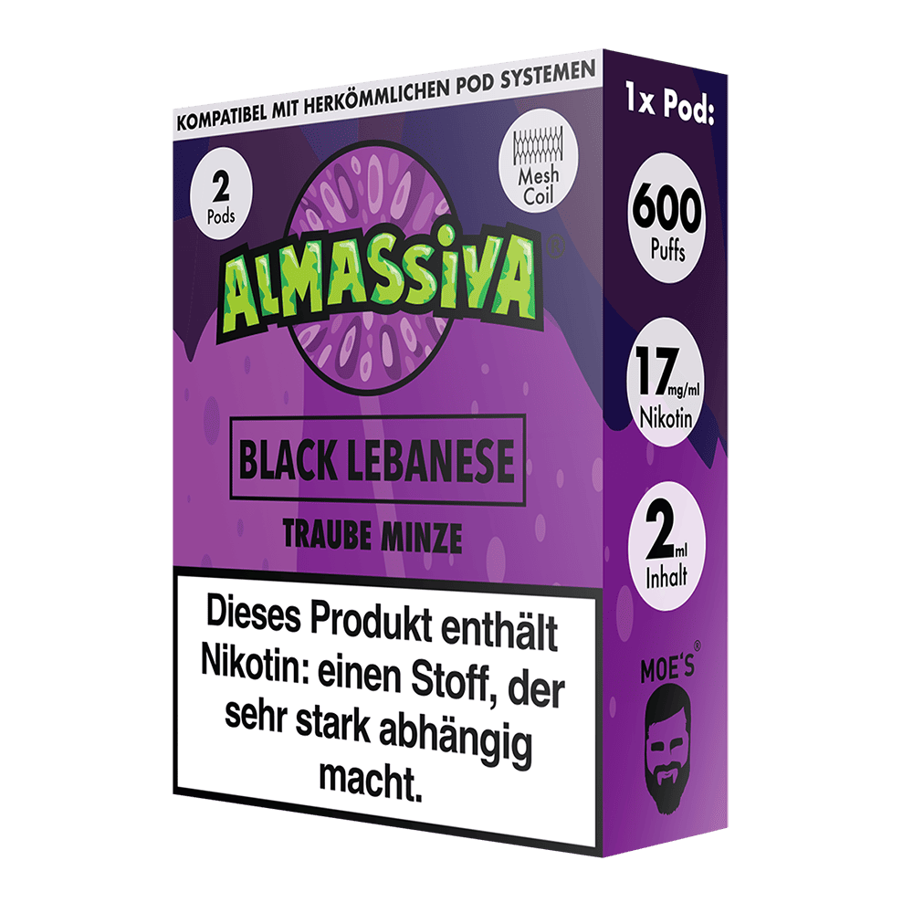 Al Massiva Pods Black Lebanese