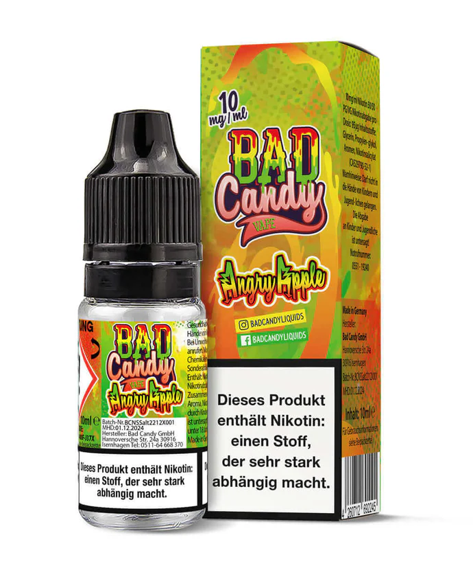 Bad Candy Liquid Angry Apple 10mg
