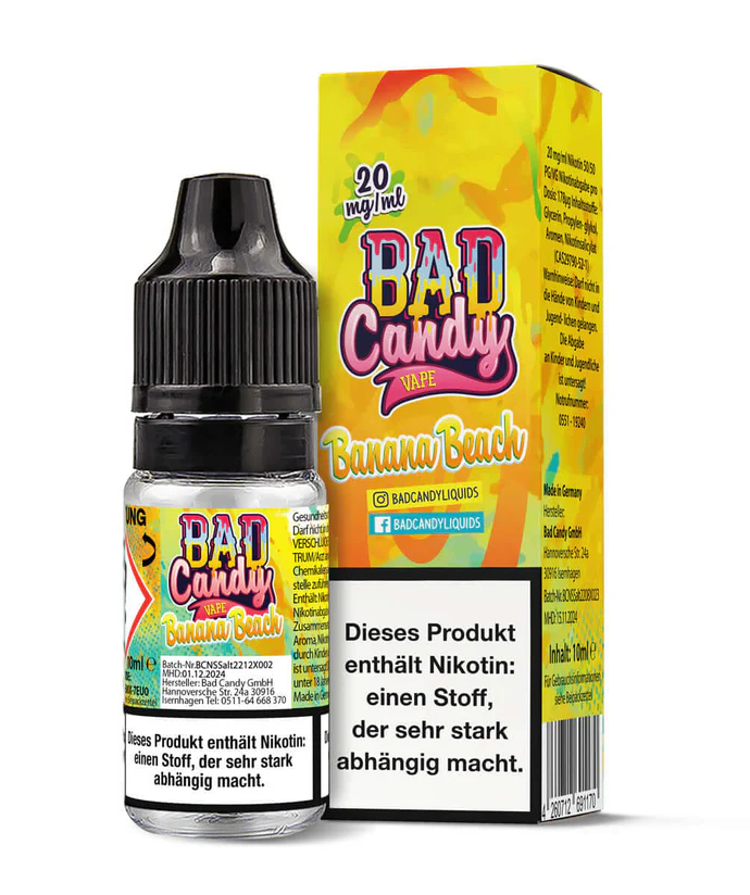 Bad Candy Liquid Banana Beach 20mg