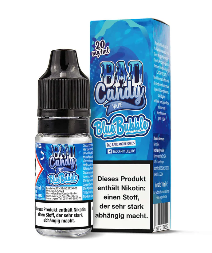 Bad Candy Liquid Bubble Blue 20mg
