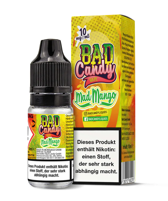 Bad Candy 10mg Liquid Mad Mango