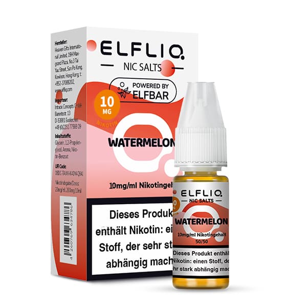 Elfliq Liquid 10mg Watermelon