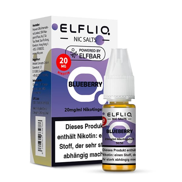Elfliq Liquid 20mg Blueberry