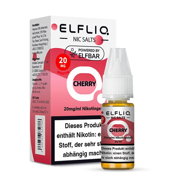 Elfliq Liquid 20mg Cherry