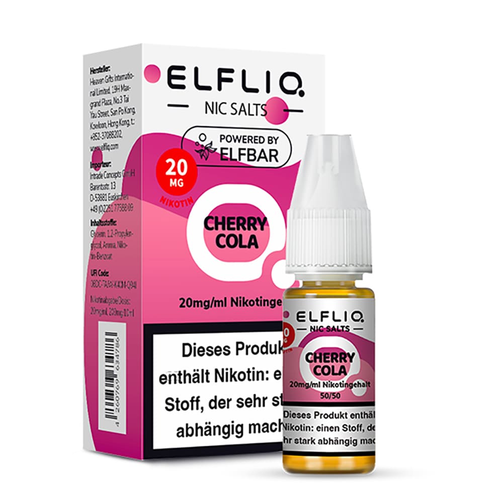 Elfliq Liquid 20mg Cherry Cola