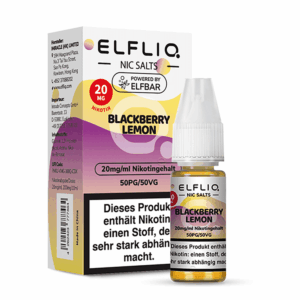Elfliq Liquid 20mg Blackberry Lemon