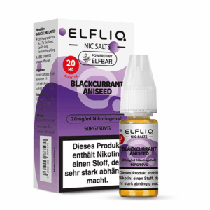 Elfliq Liquid 20mg Blackcurrant Aniseed