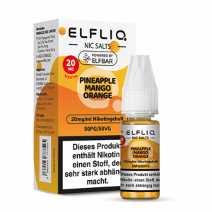 Elfliq Liquid 20mg Pineapple Mango Orange