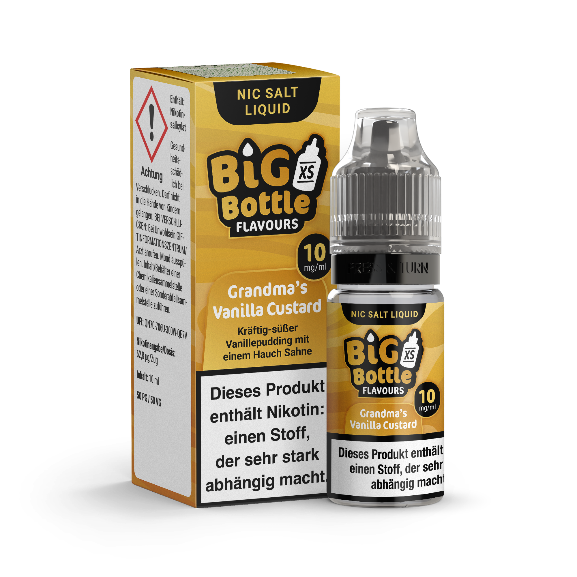 Big Bottle Liquid 10mg Grandma Vanilla Custard