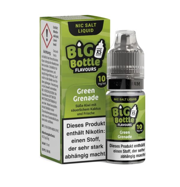 Big Bottle Green Grenade 10mg liquid