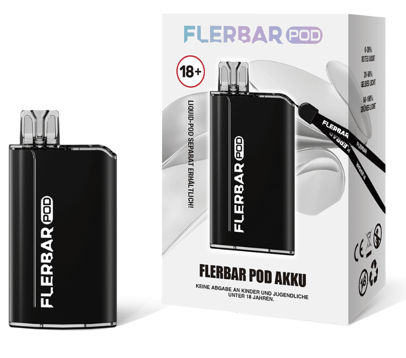 Flerbar Pod Kit Akkuträger Black