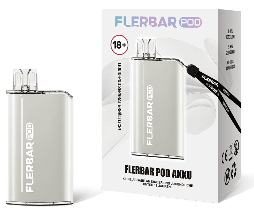 Flerbar Pod Kit Akkuträger White