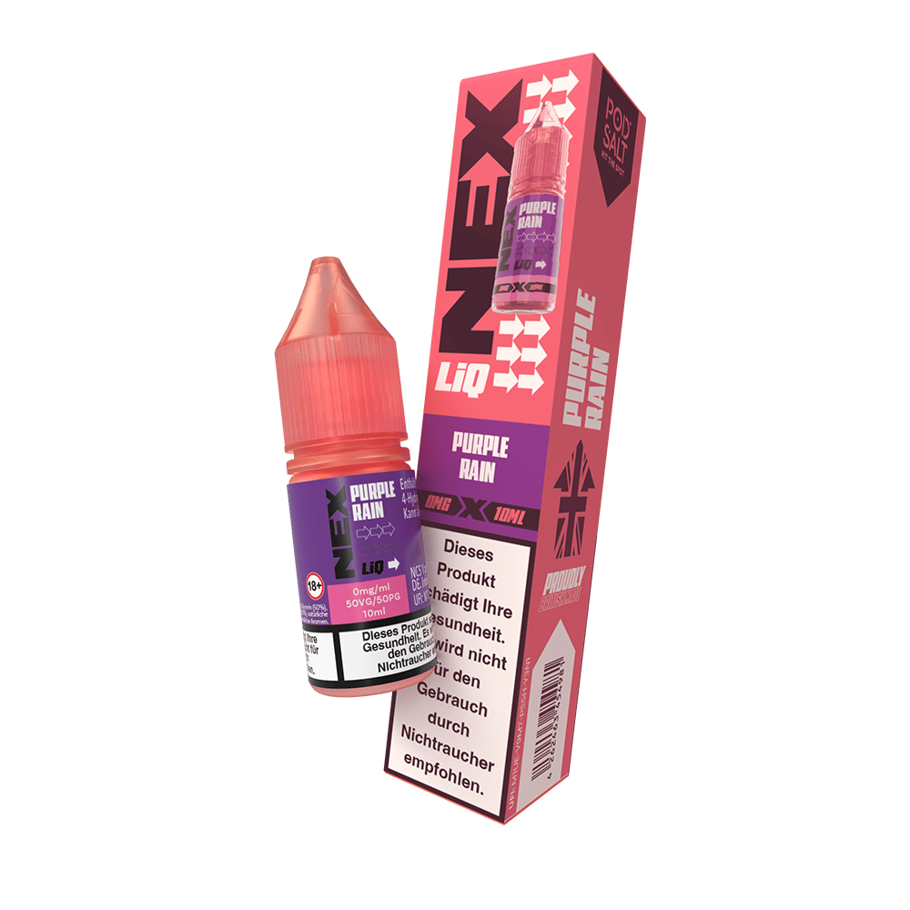 Pod Salt Nexliq Liquid 0mg Purple Rain