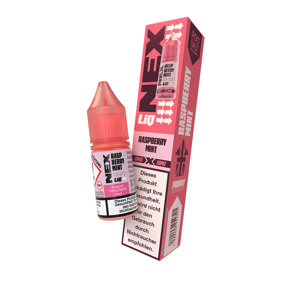 Pod Salt Nexliq Liquid 0mg Raspberry Mint