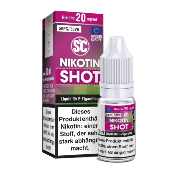 Nikotinshot 20mg 50,50