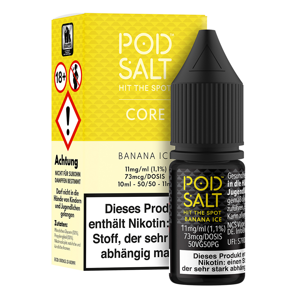 Pod Salt Core 11mg Banana Ice