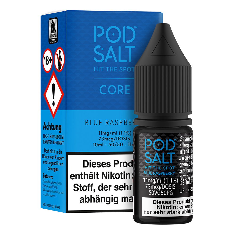 Pod Salt Core 11mg Blue Raspberry