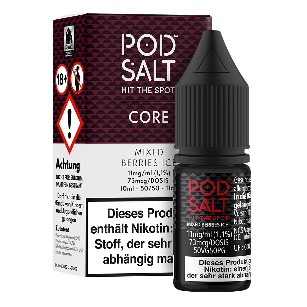 Pod Salt Core 11mg Mixed Berries Ice