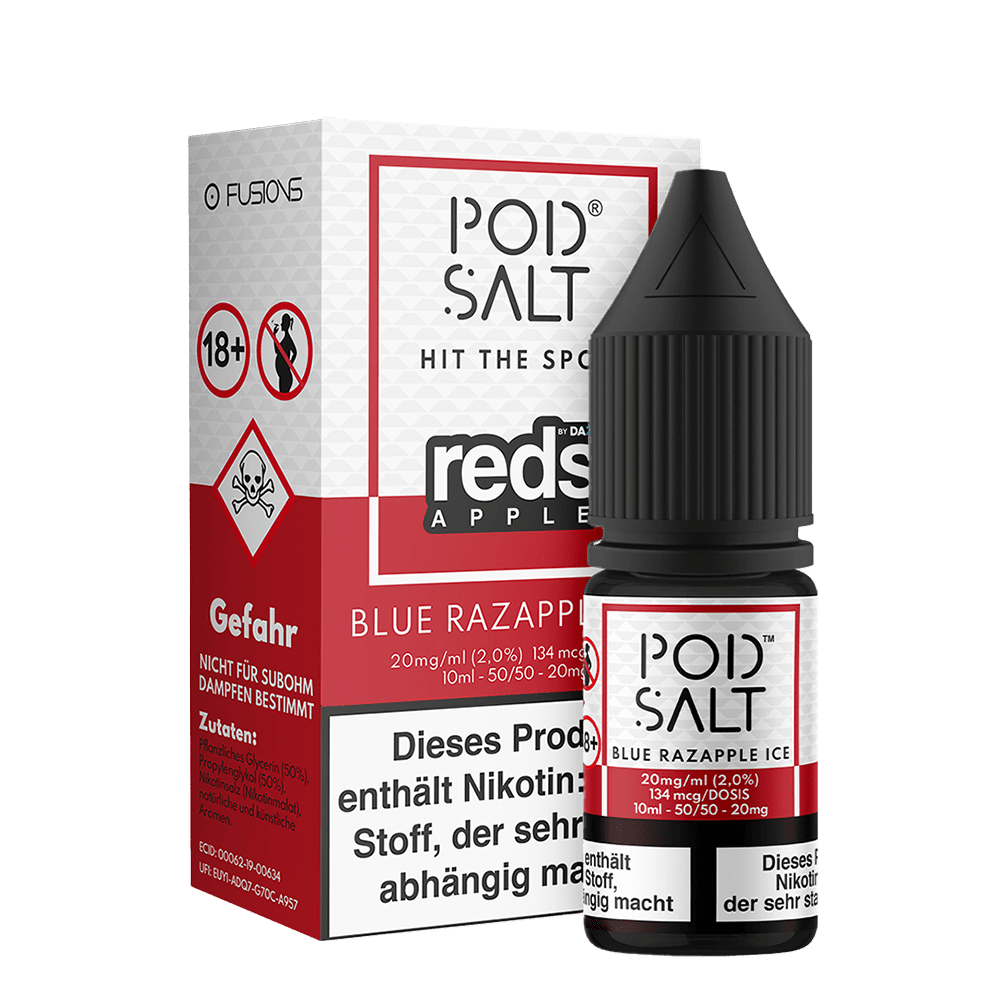 Pod Salt Fusion 20mg Blue Razapple Ice