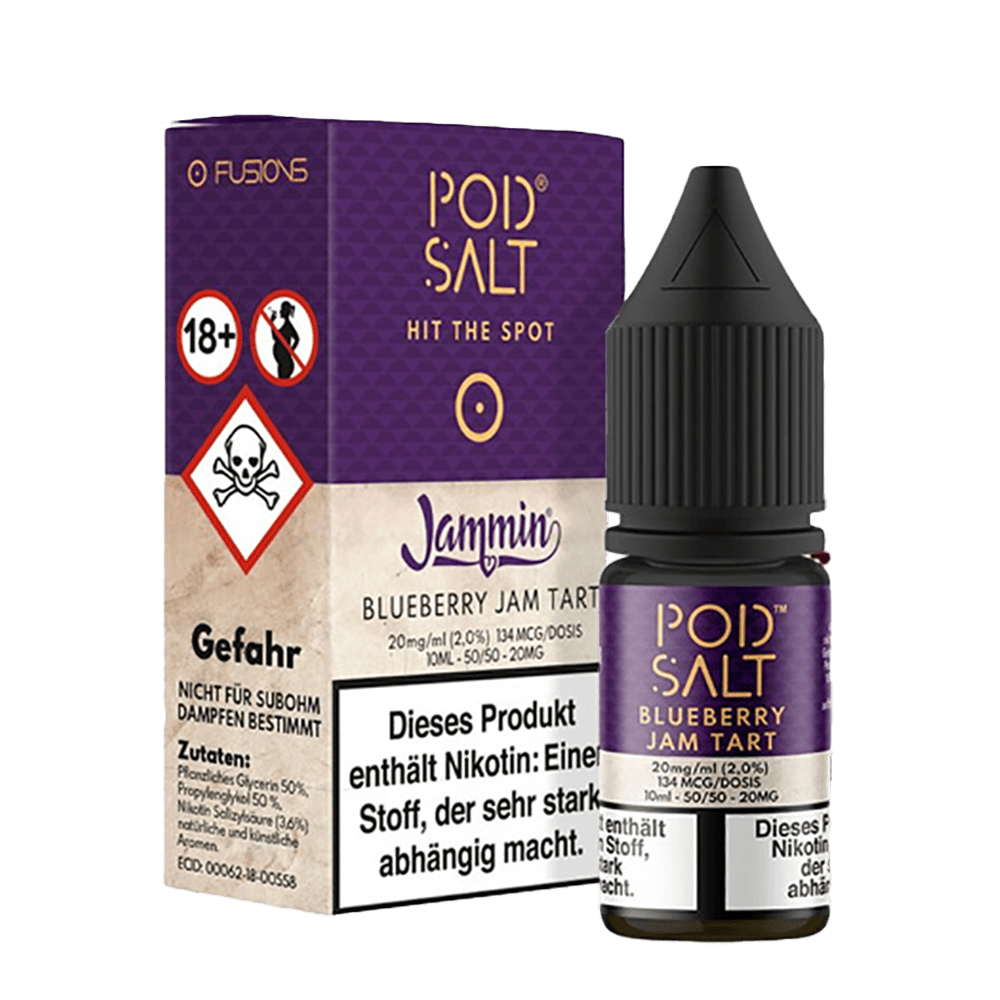 Pod Salt Fusion 20mg Blueberry Jam Tart