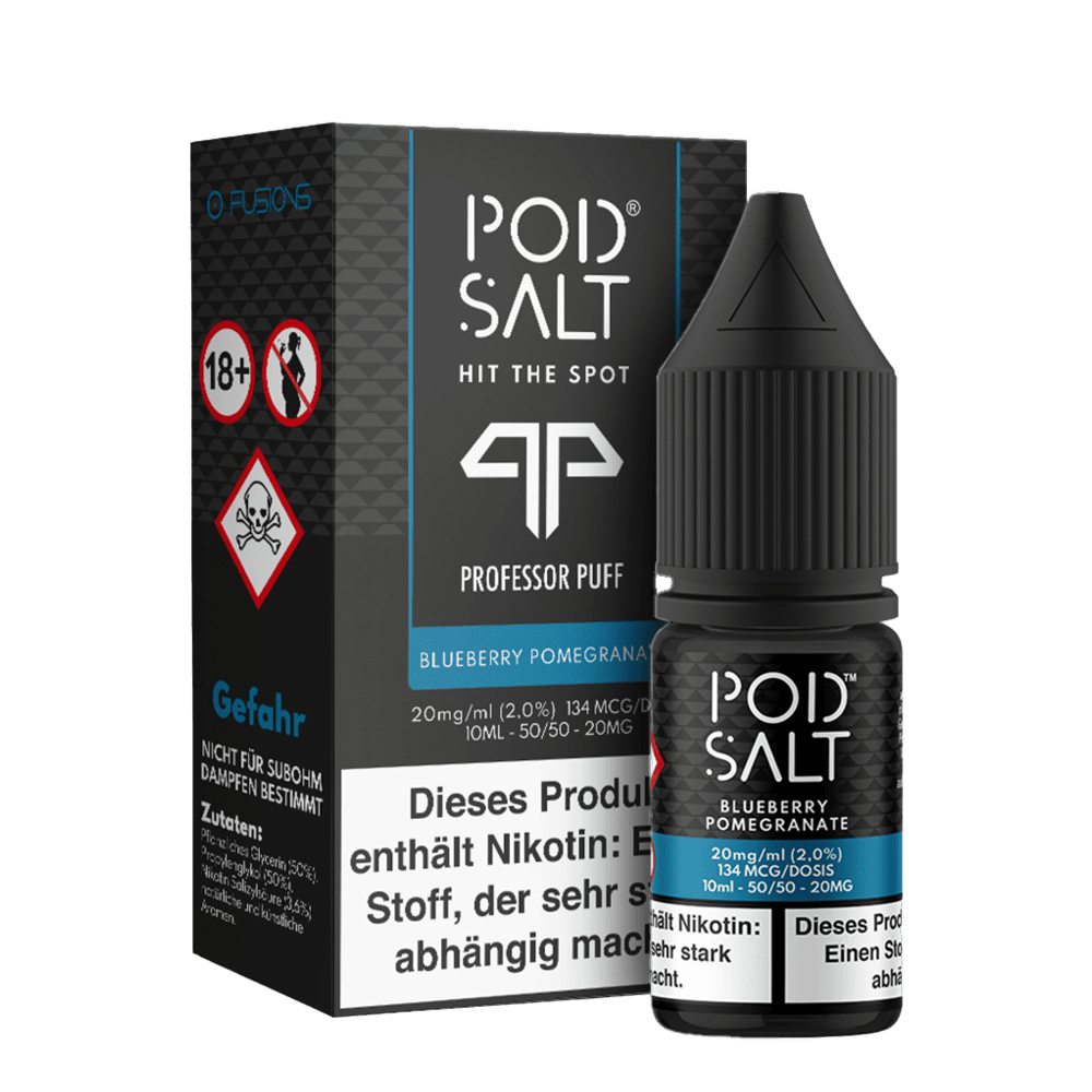Pod Salt Fusion 20mg Blueberry Pomegranate
