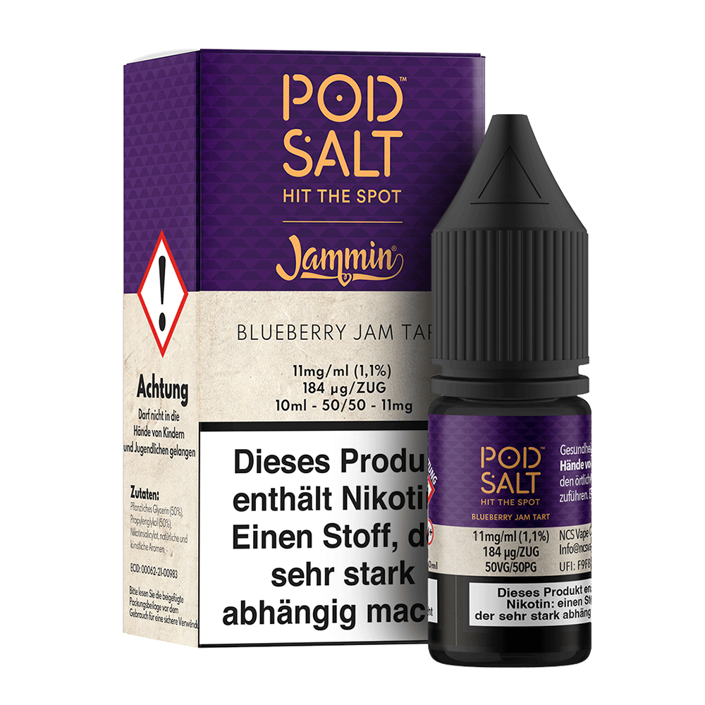 Pod Salt Fusion 11mg Blueberry Jam Tart