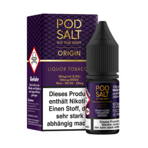Pod Salt Origin 11mg Liquor Tobacco