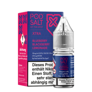 Pod Salt Xtra 10mg Blueberry Blackberry Lemonade