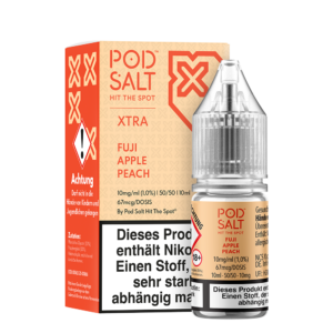 Pod Salt Xtra 10mg Fuji Apple Peach