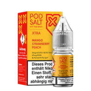 Pod Salt Xtra 10mg Mango Strawberry Peach