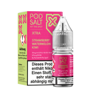 Pod Salt Xtra 10mg Strawberry Watermelon Kiwi