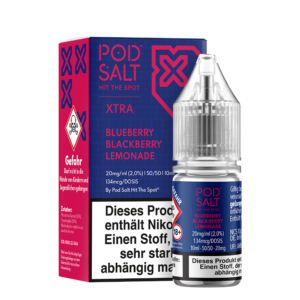 Pod Salt Xtra 20mg Blueberry Blackberry Lemonade
