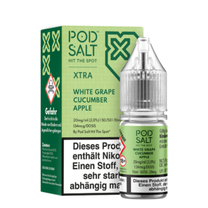 Pod Salt Xtra 20mg White Grape Cucumber