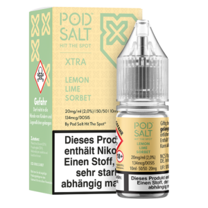 Pod Salt Xtra 20mg Lemon Lime Sorbet