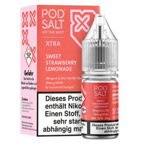 Pod Salt Xtra 20mg Sweet Strawberry Lemonade