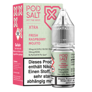 Pod Salt Xtra 20mg Fresh Raspberry Mojito