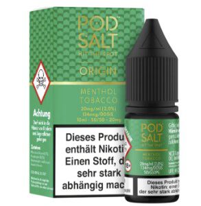 Pod Salt 10ml Liquid Origin Menthol Tobacco 20mg