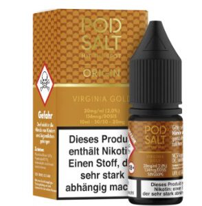 Pod Salt 10ml Liquid Origin Virginia Gold 20mg