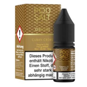 Pod Salt 11mg cuban creme