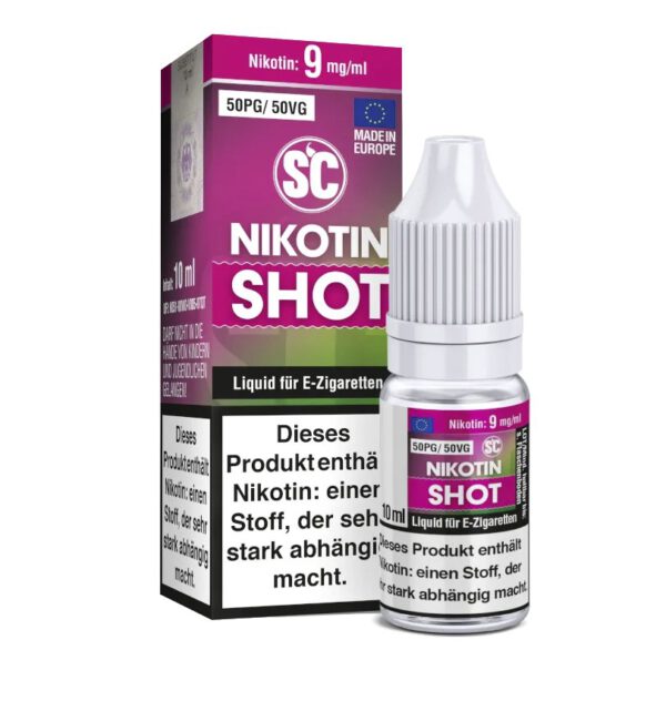 SC Nikotinshot 9mg 50,50