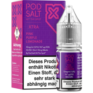 Pod Salt Xtra 10mg Pink Purple Lemonade