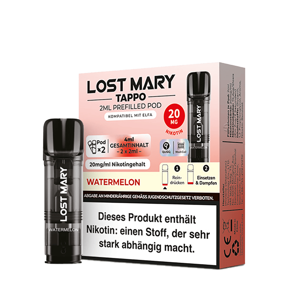 Lost Mary Tapoo Liquid Pod 20mg Watermelon